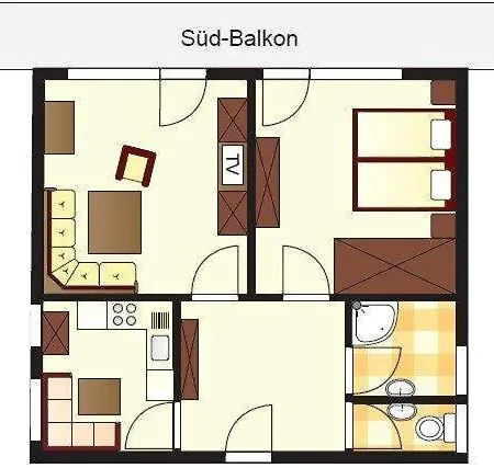 아파트 Gaestehaus Im Wiesengrund 오베르마이셀스타인